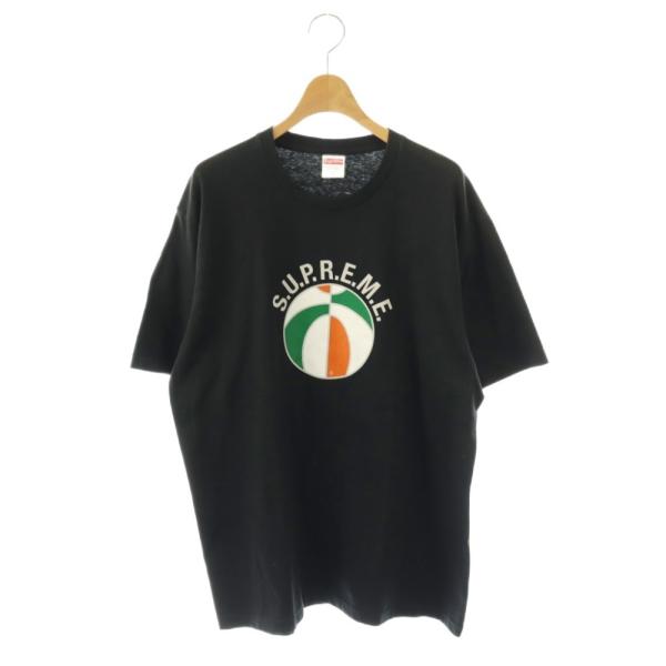 シュプリーム SUPREME 23SS League Tee Supreme Tシャツ カットソー プリント M ブラック マルチカラー /DO ■GY03 メンズ