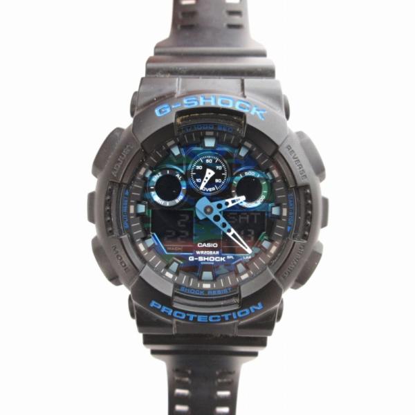 CASIO カシオ/G−SHOCK/アナデジ/クォーツ/GA-100CB/Aランク/85【中古】 G-SHOCK カシオジーショック CASIO アナデジ 腕時計 クォーツ カモフラ