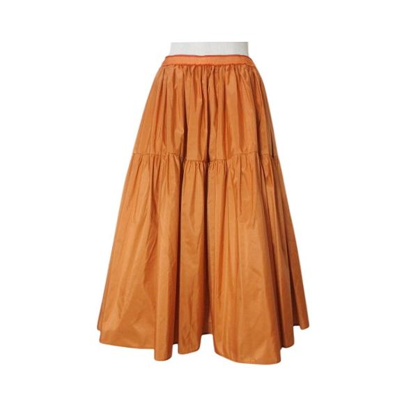 FOXEY DOLLYNOIR シルクギャザースカート フォクシー FOXEY DOLLY NOIR