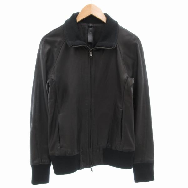 ダブルジェイケイ wjk track bz トラックジャケット ラムレザー