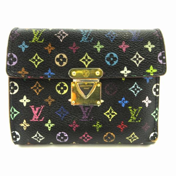 ルイヴィトンマルチカラーポルトフォイユコアラ二つ折り財布