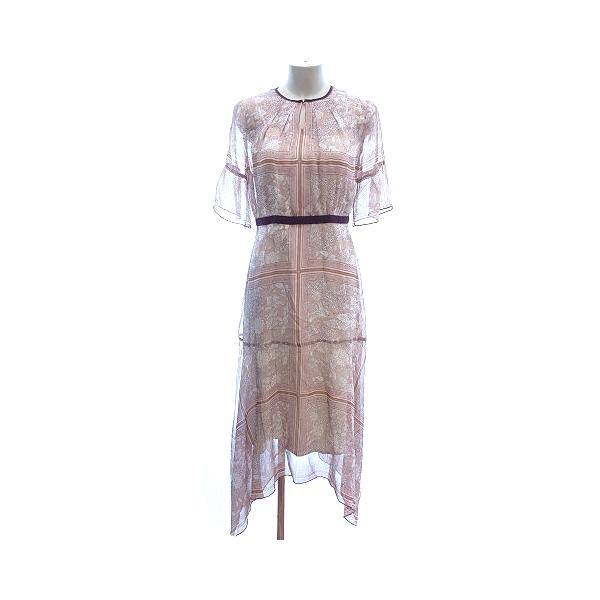 JILL STUART ジルスチュアート ワンピース ロング スリットネック  