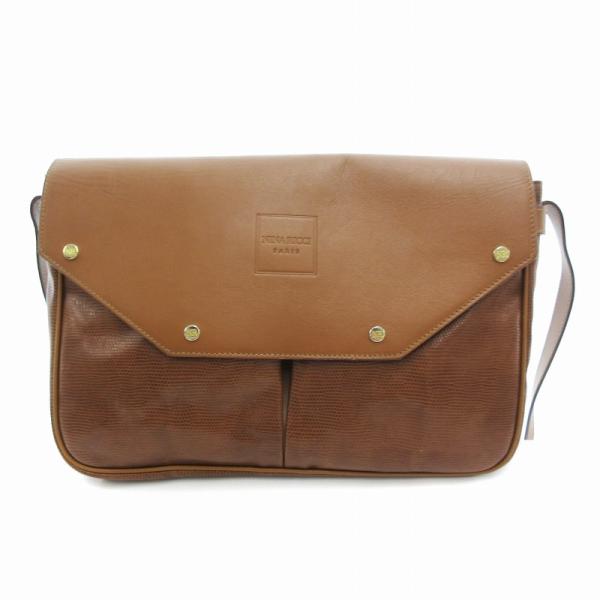 ニナリッチ NINA RICCI ショルダーバッグ メッセンジャー レザー ニナリッチ NINA RICCI ショルダーバッグ メッセンジャー レザー