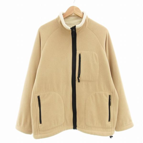 OLD ヴィンテージ 80s ロングジャケット XL 裏ボア ベージュ 古着 20221110-9532-jo2xbk.jpg