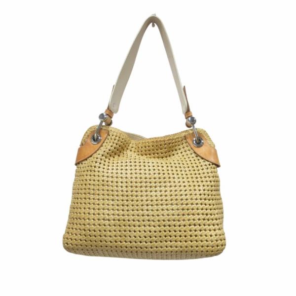 銀座かねまつ Kanematsu ハンドバッグ ベージュ レザー フォーマル GINZA Kanematsu（銀座かねまつ） ワンショルダーバッグ レザー