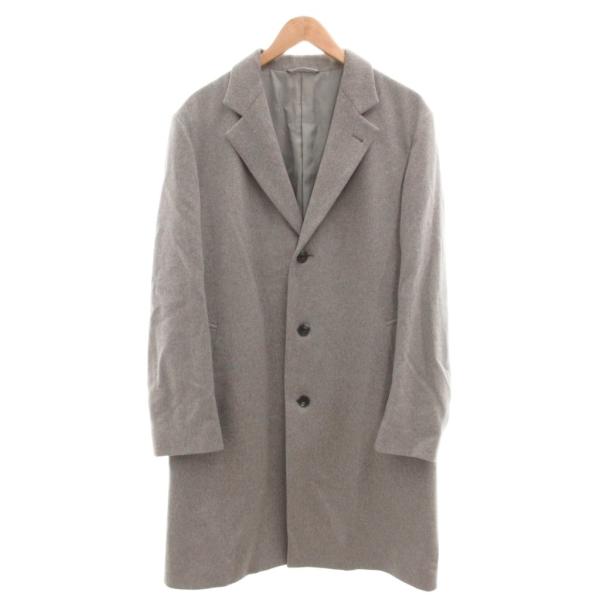 KASHIYAMA チェスタコート カシミヤ 50 グレー 灰色 /YJ □YHS14