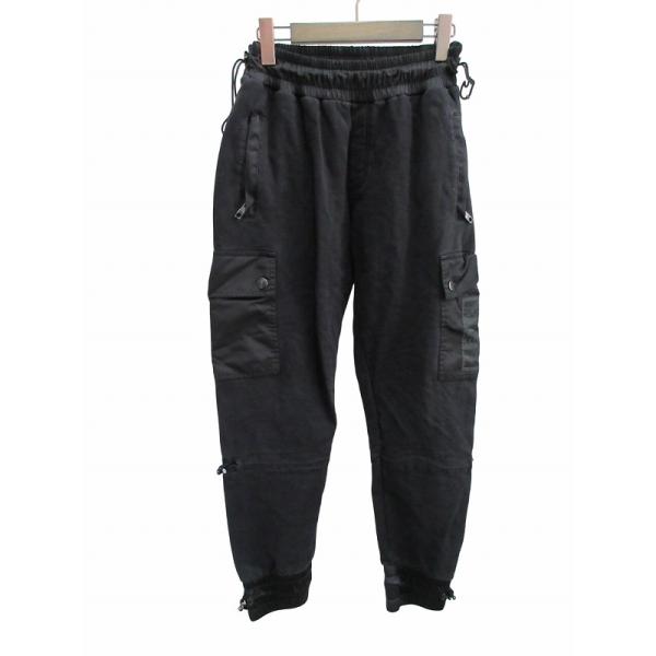 ドルチェアンドガッバーナ　カーゴパンツ オーバサイズ　タグ付未使用　黒（B2 アンドドルチェ&ガッバーナ ドルガバ & DOLCE&GABBANA ワークパンツ