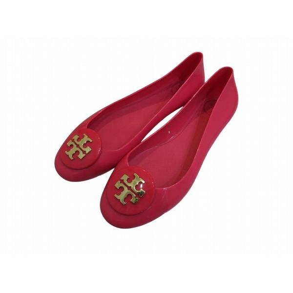 TORY BURCH（トリーバーチ） パンプス レインシューズ ラバー ピンク