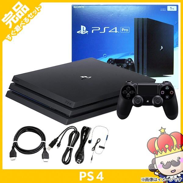 ポイント5倍】PS4 Pro ジェット・ブラック 1TB (CUH-7000BB01) 本体 完