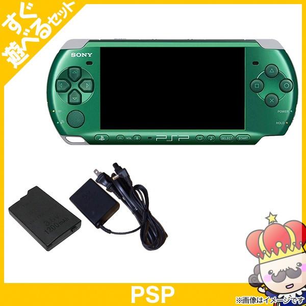 PlayStation Portable - PSP 3000 スピリテッド グリーン 本体 PSP-3000SG  SONY SONY PSP 3000 スピリティッド・グリーン (PSP-3000SG) 本体のみ