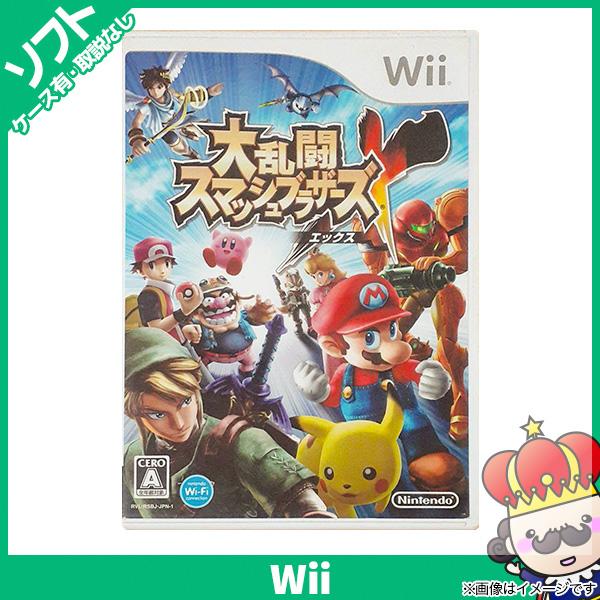 ポイント5倍 Wii ソフト 大乱闘スマッシュブラザーズx スマブラ ケースあり ウィー ニンテンドー 任天堂 Nintendo 中古 226 売っちゃ王 通販 Yahoo ショッピング
