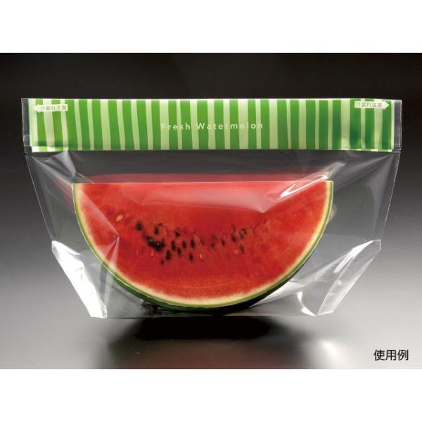 スイカ袋 ボーダーL 1C/S(1000入） 検索：トマト TOMATO 野菜