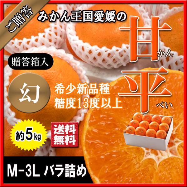 甘平 みかん 5ｋｇ 贈答 甘平 かんぺい みかん 幻の柑橘 愛媛県産 バラ詰め ｍ 3ｌ 送料無料 Buyee Buyee Japanese Proxy Service Buy From Japan Bot Online