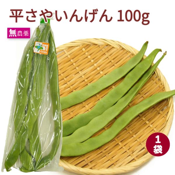 平さやいんげん 100g前後×1袋 送料別