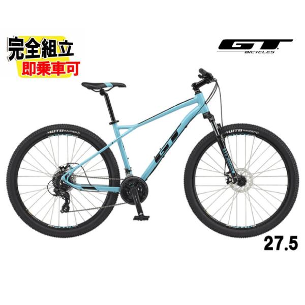 GT ジーティー AGGRESSOR COMP アグレッサー コンプ アクアブルー 21段変速 27.5