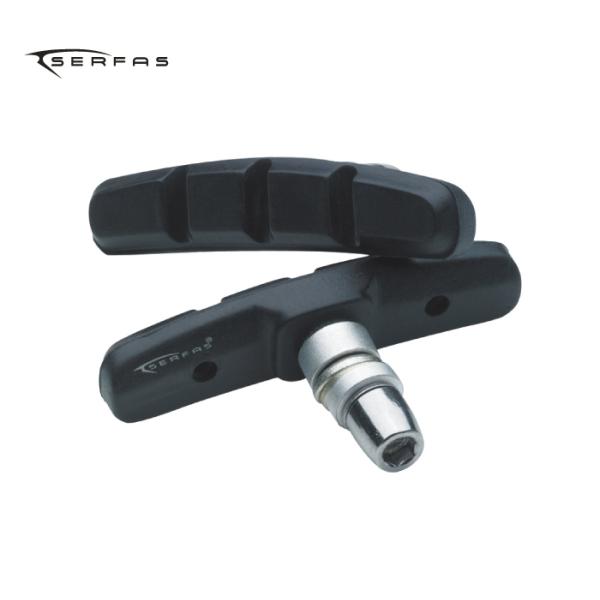 (即納)(メール便対応商品)SERFAS サーファス ブレーキシュー Vタイプ BPV-10 2個1組(205204)(0713835900345)