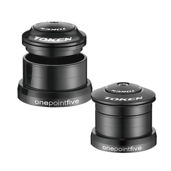 【TK154R】■カラー：ブラック■ベアリング：プレミアム■Hedtube.I.D：49mm■対応コラムサイズ：1-1/8" テーパー　上部1-1/8"下部1.5"■SHISコード ：EC49/28.6｜EC49/40■平均重量：約185g...