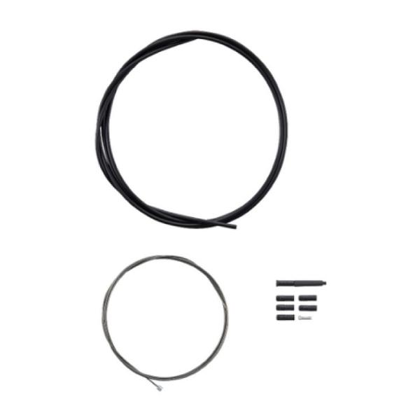 ■インナーケーブル・Φ1.2mm×2100mm・ステンレス■スモールパーツ・シールドアウターキャップ、プラスチック(5個)・シールドアウターキャップノーズ(1個)・ラバーシールド(1個)・インナーエンドキャップ(1個)■アウターケーシング・...