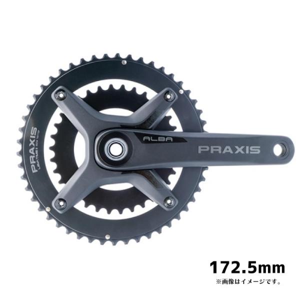 praxis works ALBA クランクセット M30 PRAXIS WORKS プラクシスワークス ALBA X DM M30 CRANK 172.5mm アルミ