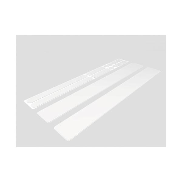 ■カラー：マットクリア■材質：ポリウレタン■厚み：250ミクロン■セット内容：全14枚入り・トップ＆ダウンチューブ用：500X58mm 2枚・チェーンステイ用：252mmx25mm 2枚・クランク用：105mmx25mm 4枚・ケーブル用（...