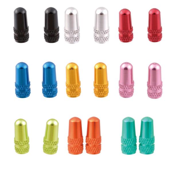 ■カラー：ブラック、シルバー、レッド、ブルー、ゴールドピンク、グリーン、オレンジ、チェレステ■バルブ：仏式専用■アルマイト仕上げ２個入り■JAN：【4962625962032】ブラック【4962625962049】シルバー【49626259...