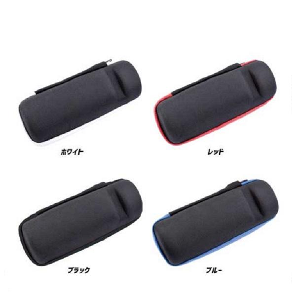 ■カラー：ブラック、ホワイト、レッド、ブルー■サイズ：全長(210mm)、直径(約70mm)■内部仕切り、メッシュポケット、止水ファスナー