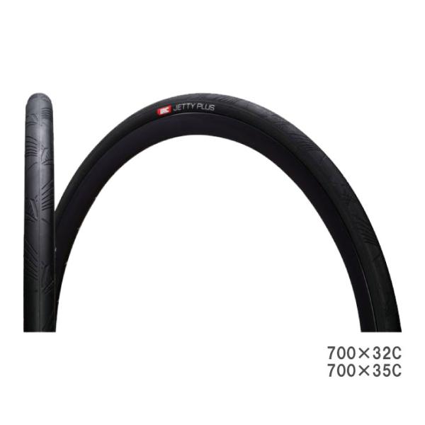 他サイト： (即納)IRC アイアールシー 井上ゴム JETTY PLUS ジェッティープラス シャドーブラック TIRE タイヤ クリンチャー 700×32C、35C(1本)の商品画像