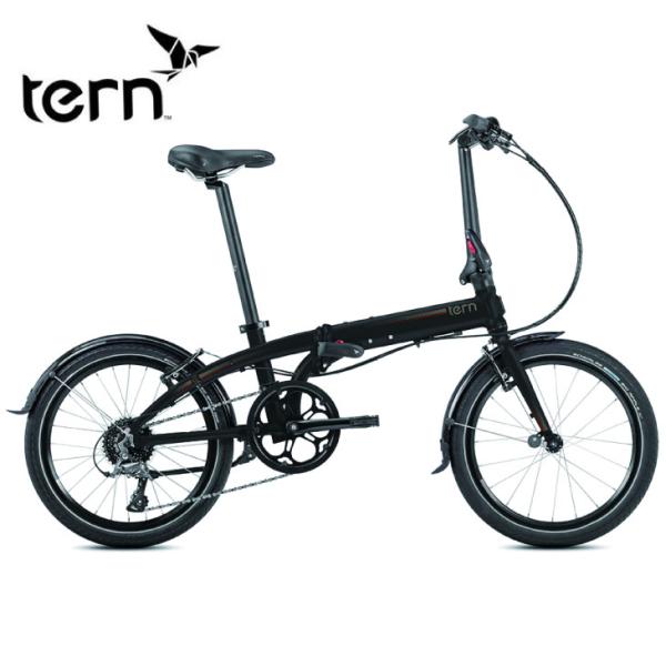 (在庫有り)2022 TERN ターン LINK D8 リンクD8 マットブラック/グレー(レッド) 8段変速 ホイール径20インチ