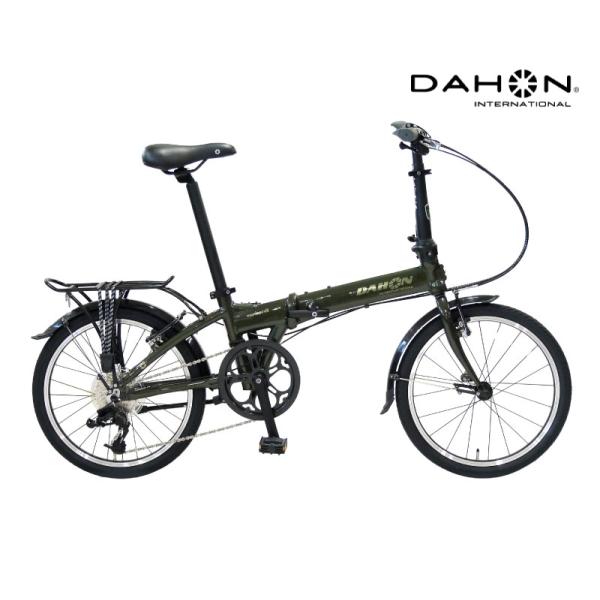 タイムセール❗️DAHON 折りたたみ自転車 オリーブ D8 vehicle_33000682