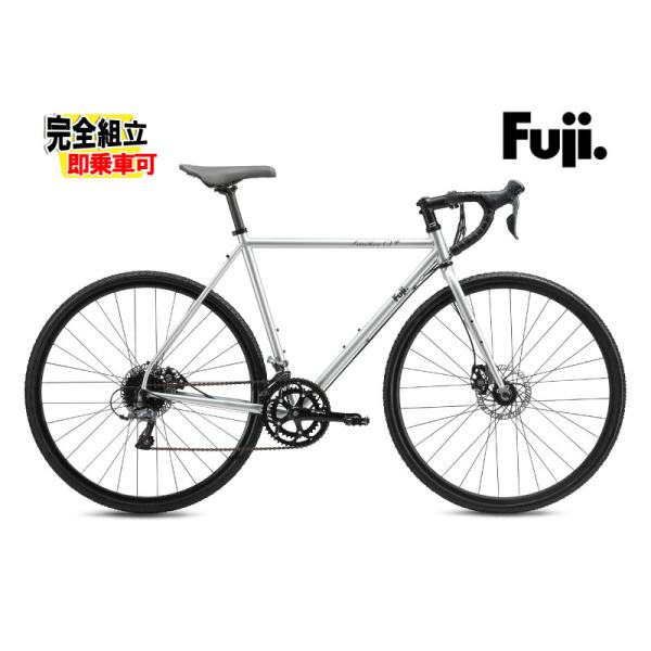 (特典付き!)2026 FUJI フジ FEATHER CX+ フェザーCXプラス シルバー グラベルロード