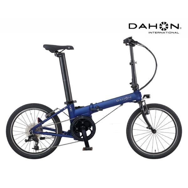 DAHON INTERNATIONAL ダホンインターナショナル UNIO ユニオ マットネイビー 9段変速 折り畳み E-bike