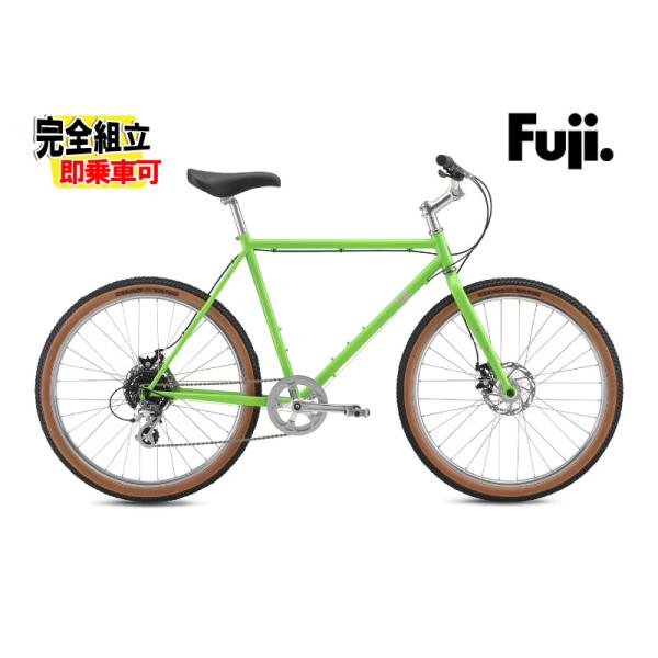 Fuji 自転車 本体 クロスバイク ALTERR 2024 ピストバイク フジ（Fuji） 2026 FUJI ALTERR アルター ビビッドグリーン 8段変速