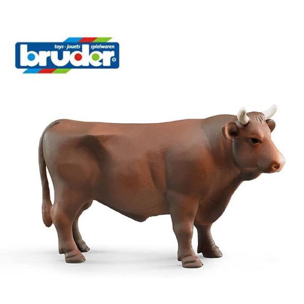 （安心の正規品）ブルーダー　02309　牛（茶）　雄牛　bruder
