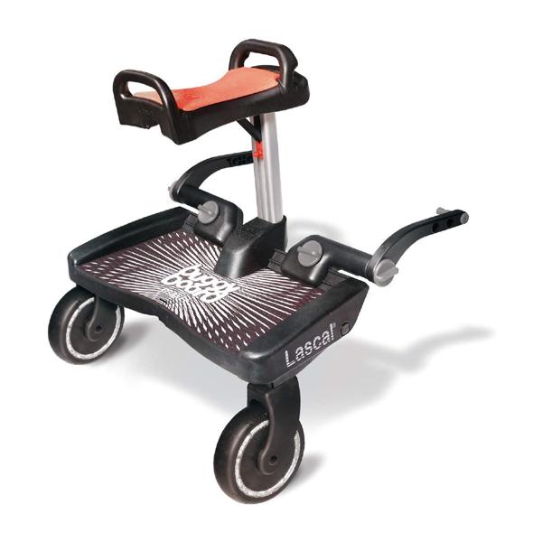 [サドル未使用、美品]Lascal ラスカル 座れる バギーボード マキシプラス T-REX ラスカル 座れる バギーボード マキシプラス サドルセット BK