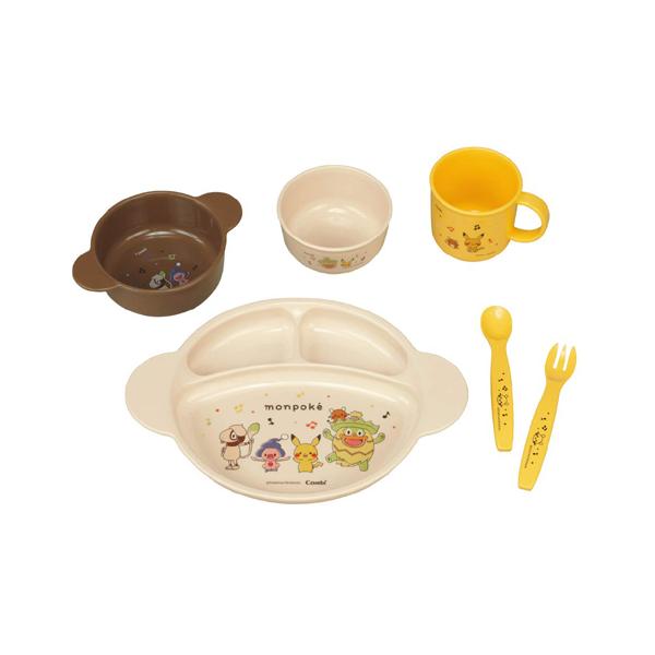 Combi（コンビ） わくわく食器セット monpoke（モンポケ 