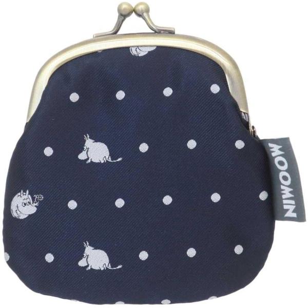 ムーミン リトルミイ スナフキン ニョロニョロ ジャガード 財布 がま口 MOOMIN キャラクター MM-9250