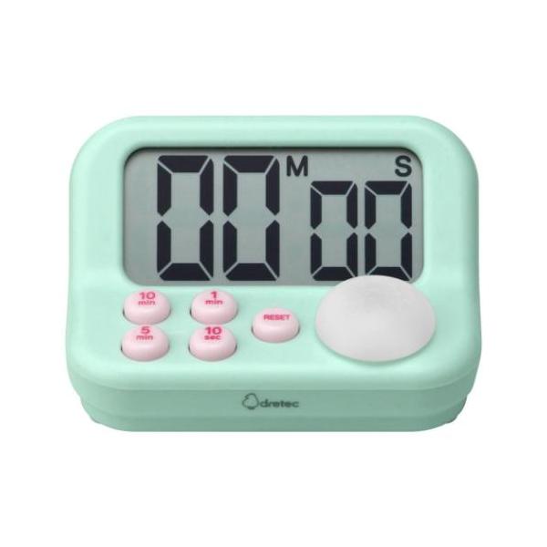 ラーニングタイマーS 置時計 グリーン ドリテック 学習 勉強