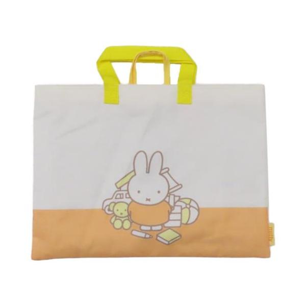 おけいこディックブルーナの人気絵本[miffy/ミッフィーちゃん]グッズにまたまた可愛いnewアイテム登場こちらはジュニアのお稽古かばんにちょうどいい[レッスンバッグ]学校でのサブバッグ、習い事や塾に行くときに使うバッグとしてぴったりのサイ...