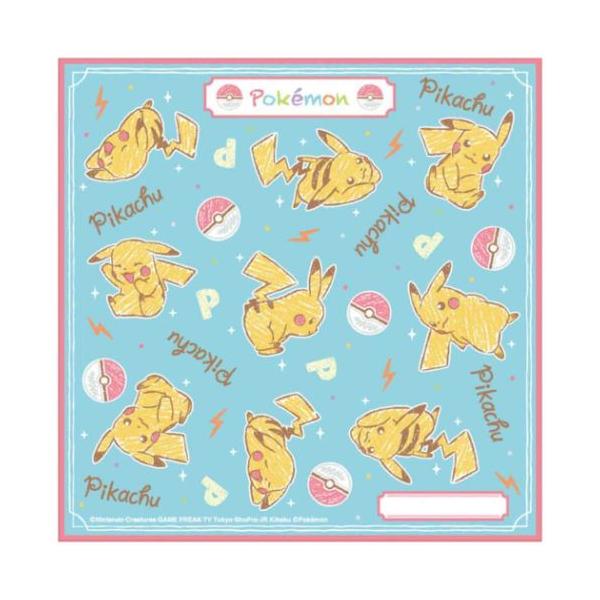 「メール便可」弁当 おしゃれ 生活雑貨　仕事 一人暮らし ナフキン大人気[POCKET MONSTER/ポケットモンスター]グッズにまたまた可愛いnewアイテム登場こちらはお弁当箱などを包むことも出来ちゃう[ランチーフ]大判のハンカチとして...