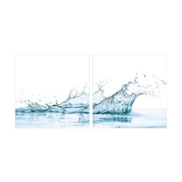 _ A[g Art Panel A[gpl water spiash with reflection isolatedi2Zbgj H 70×70×4cm