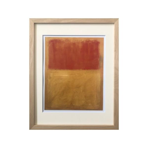 }[N XR CeAA[g Mark Rothko Orange and Tan 1954 H