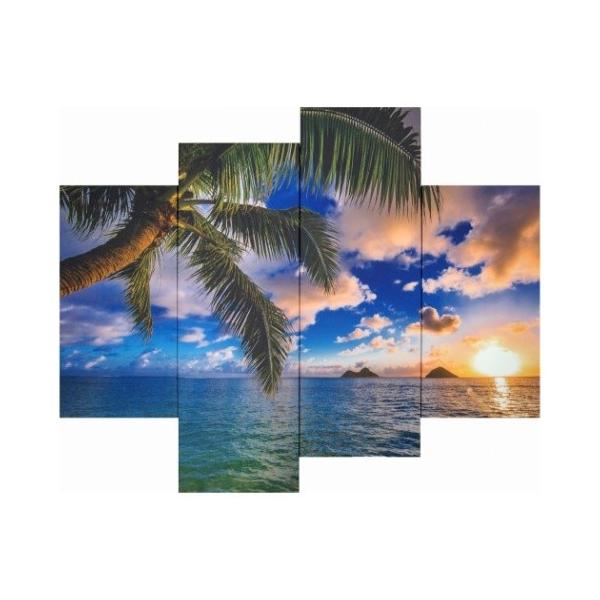 ʐ^ A[g Bello Canvas Art LoXA[g Beautiful Lanikai (4Zbg) H IPT-61745