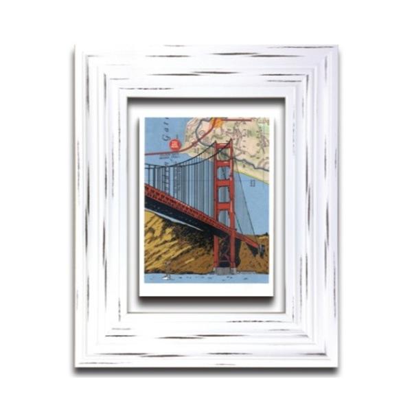 Lyn and Stephen Sasser A[gt[  Ah Xet@ SanFrancisco H ZLS-52567 22.5×27.5×2cm