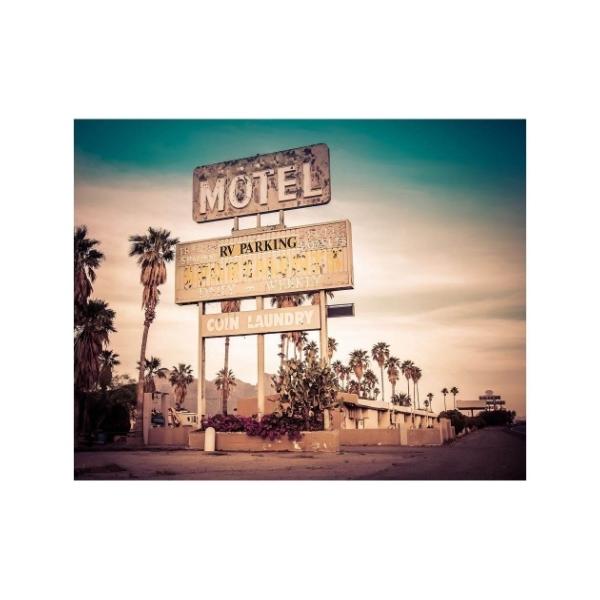 LoXA[g Petit Canvas Art  MOTEL SIGN 500x400mm H ZPT-62074