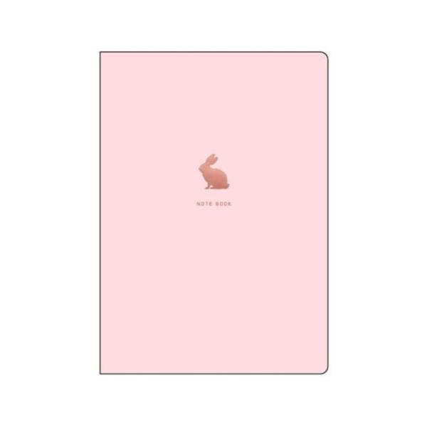 横罫ノート A5ノート みんなの文具 うさぎ クローズピン おしゃれ文具 シンプル 爆買