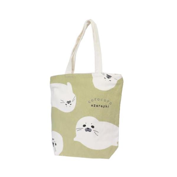 なかよしあざらしのトートバッグ　ハンドメイド velkommen_co-27114a