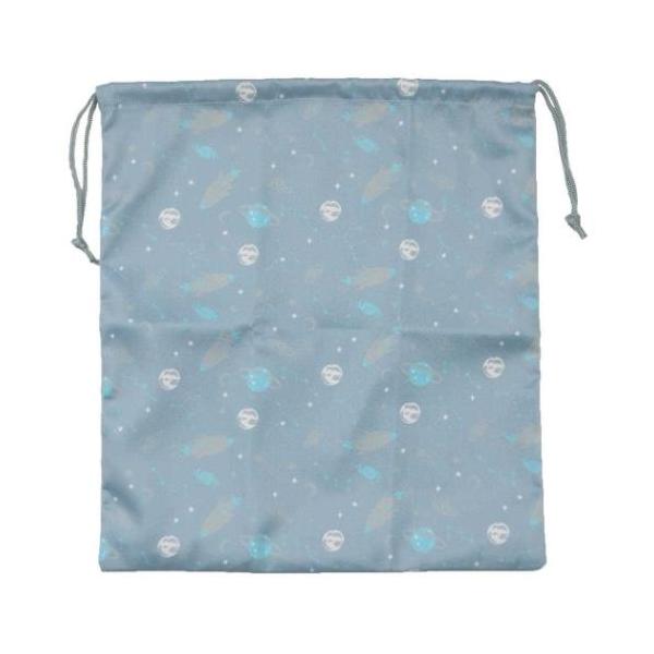 キッズ入学 新学期にぴったりのキュートな雑貨シリーズこちらはとっても可愛い[きんちゃく袋L]体操着と一緒にタオルも入れられる使いやすい大きさ同デザインのいろいろな雑貨があるのでお気に入りを揃えてくださいサイズ：約340x380mm素材：ポリ...