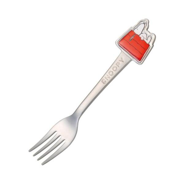 おそろい大人気[PEANUTS/SNOOPY]の可愛いランチグッズシリーズこちらは食洗機対応の[キッズ用ステンレスフォーク]キャラクターの形がとってもかわいいフォークです。可愛いランチ雑貨いろいろあるのでお気に入りを見つけてねサイズ：約25...