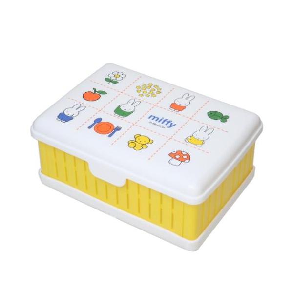 弁当 おしゃれ 生活雑貨　仕事 一人暮らし 通勤 通学ディックブルーナの人気絵本[miffy/ミッフィーちゃん]グッズにまたまた可愛いnewアイテム登場こちらはかわいい[折りたたみサンドイッチケース]食べ終わった後はコンパクトにできるので便...