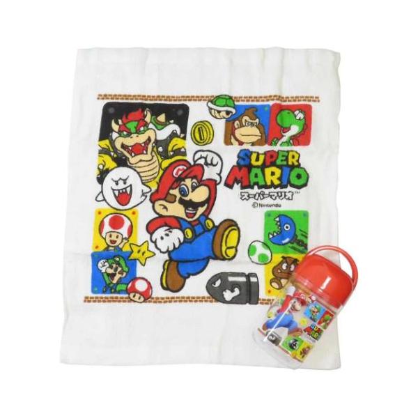生活雑貨 おしゃれ タオル ギフトに 贈り物  プレゼントnintendoの生んだ国民的ゲーム[スーパーマリオ/SUPER MARIO]グッズにまたまた可愛いnewアイテム登場こちらは行楽や普段使いに便利な[ケース付おしぼり]開けやすいよう...